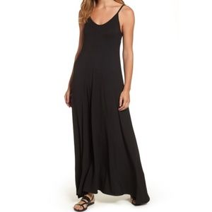 Loveappella Classic Black Maxi Dress